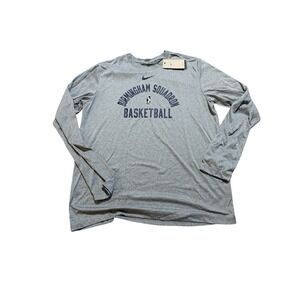 Nike G Leage Birmingham Squadron Long Sleeve T-shirt - New - Large Tall - $40